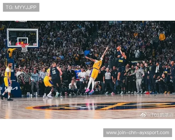 掘金穆雷末节连续无解单打命中关键中投收割胜利